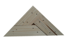 Estrutura de madeira personalizada