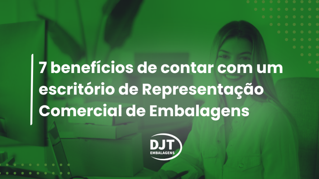 escritório de representação comercial de embalagens