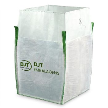 Big Bag com Saia de Enchimento e Fundo Fechado