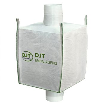 Big Bag com Válvula de Enchimento e Válvula de Descarga